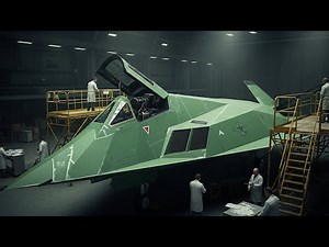 Inside the F-117 Nighthawk Factory: How The "Invisible Plane" Is Made