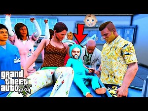 GTA 5 - *WOW* 😍 Amanda's New Baby Birth Vlog (GTA 5 Real Life StoryTelling Mods #33)
