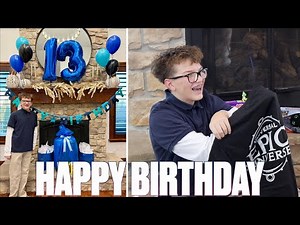 HAPPY BIRTHDAY BREXSEN BINGHAM | SURPRISING OUR NEW TEENAGER WITH A TRIP TO EPIC UNIVERSE!