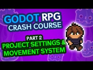 Godot 4 Project Settings & Simple TopDown Movement
