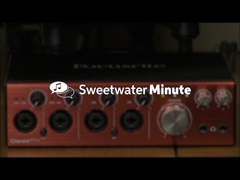 Focusrite Clarett 4Pre Audio Interface Review by Sweetwater