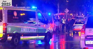 Pedestrian killed by bus while crossing the street in Perth