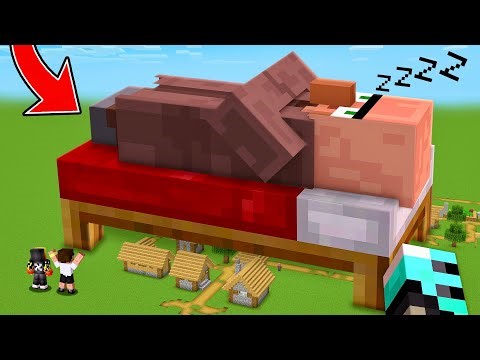 VILLAGER BECAME GIANT IN MINECRAFT TO DOMINATE EVERYTHING!