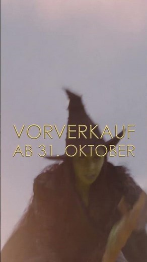 Wir sind überwältiglicht! 💚🩷 Am 31. Oktober startet der Vorverkauf für WICKED: TEIL 2 ✨ #WickedFilm