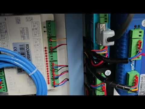 HL Laser Engraving Machine correct and incorrect homing process