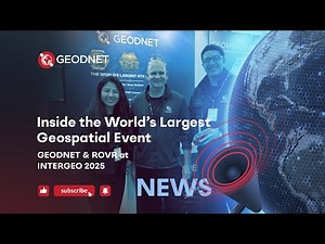 Inside the World’s Largest Geospatial Event | GEODNET & ROVR at INTERGEO 2025