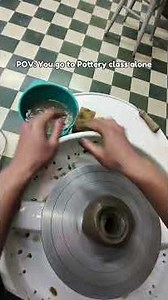 POV: You go to Pottery class alone