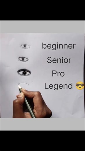 Easy Eye Sketch for Beginners ✏️✨