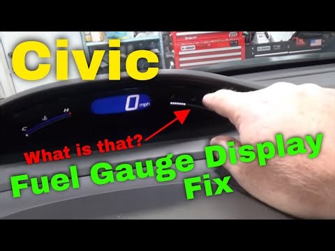Honda Civic Fuel Gauge Display Repair (2006-2011)