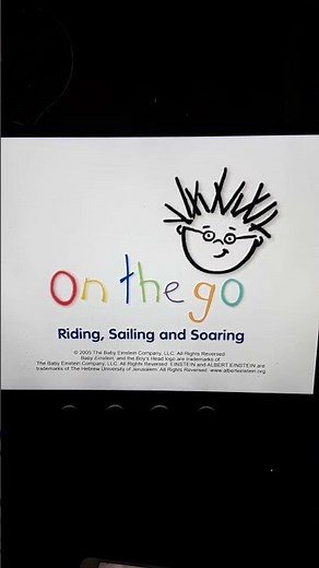 Baby Einstein On the Go 2005 DVD Closing Copyright Screen