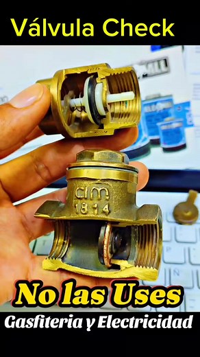 Válvula Check Horizontal y Vertical: Instalación y Funcionamiento