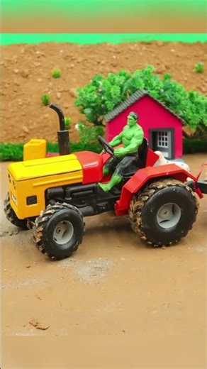 Loading mini trolley of sand and bricks #construction #diy #mini