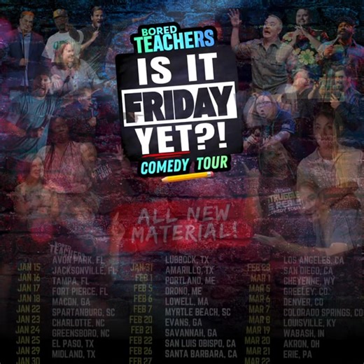 28K views · 117 reactions | Attending a Bored Teachers Comedy Tour...