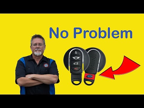 MINI COOPER Key Battery Replacement 2013-2018 - BONUS! How To START Your MINI With DEAD Key BATTERY