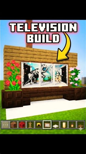 making television in Minecraft pe 🔥#shorts #minecraft #minecraftbuilds #viralshorts