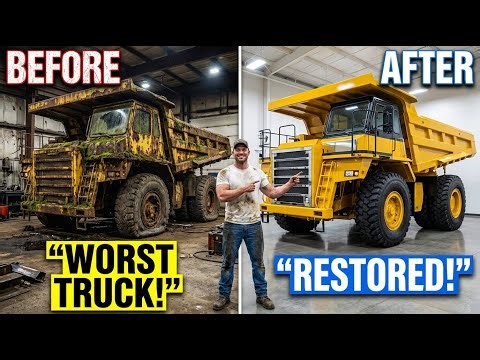 The Worst Giant Mining Truck I've Ever Dealt With! | Full Restoration From Scratch