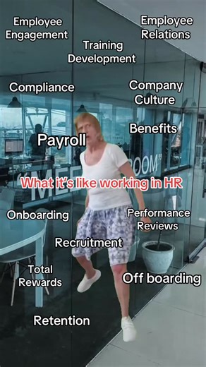 Directors Desk on Instagram: "What it’s like working in HR? You mean… all of it? 📋 Employee engagement 🎯 Training and development 🤝 Employee relations 🧾 Compliance 💸 Payroll and benefits 🚪 Onboarding and offboarding 🎁 Total rewards 📈 Retention and recruitment HR is a whole business within the business And we’re running it daily Curbridge exists because you shouldn’t have to do all of this alone"