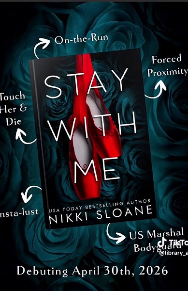 Cover reveal day!!! @Author Nikki Sloane just released the cover for her new book stay with me!! Can’t wait for April 30th!!! 🤗🤗 #coverreveal #forcedproximitybookrecs #touchheranddietrope