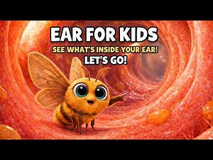 Ear For Kids - Ear Anatomy Educational Animation | Inside View - How The Ear Works #biologyforkids