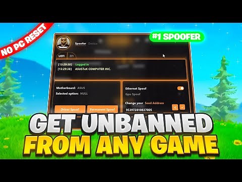 HWID Spoofer - How To Get UNBANNED From ANY Game!