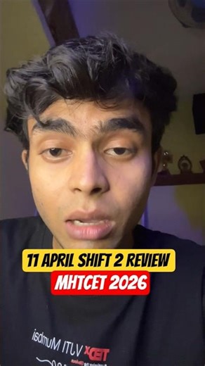 11 April Shift 2 Review Mhtcet 2026 | Mhtcet 2026 Paper Solving #mhtcet2026 #review #cetcell #maths