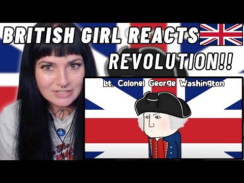 BRITISH Girl Reacts to the AMERICAN REVOLUTION!! (Part 1)