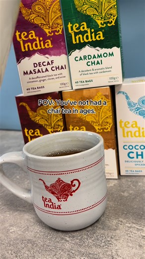 14K views · 153 reactions | Your Autumn morning routine is about to get a whole lot better! Shop now and add the warmth of Tea India Chai to your daily ritual!☕️ | Tea India UK | Facebook