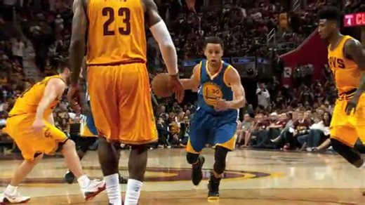 NBA Finals Phantom Raw: Curry's Finger Roll from All Angles