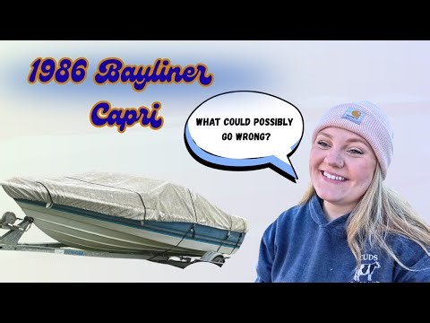 How to NOT RUIN your BOAT this winter! What could go WRONG? | 1986 Bayliner Capri