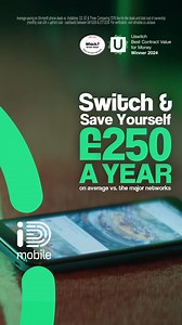 See the light and SAVE YOURSELF...an average of £250 a year on phone plans vs. the major networks! | iD Mobile