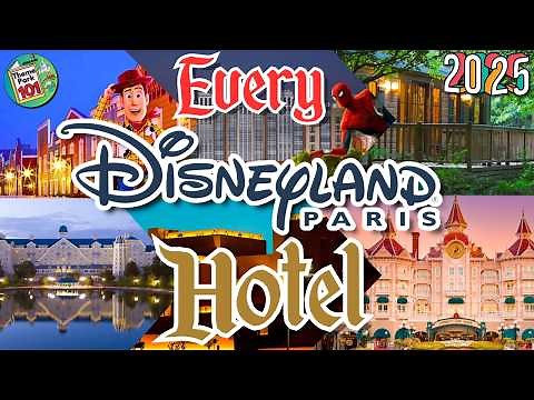 Disneyland Paris Resort HOTEL GUIDE - 2026 - All Disney Hotels