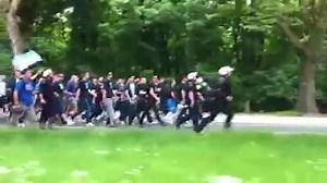 232K views · 3.4K reactions | A cop chases fan of FK Rad, and falls #tifotv #tifo #ultras #ultra #football #fans #fail #funny #fall #police #policeman #acab #rad #fkrad #serbia #belgrade #vt | TifoTV | Facebook