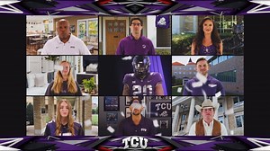 Our first Riff Ram of the season! Special thanks to our TCU Nursing graduates! #GoFrogs | TCU Athletics