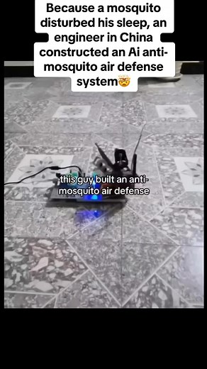 Engineer Constructs Ai Anti-Mosquito Air Defense System in China