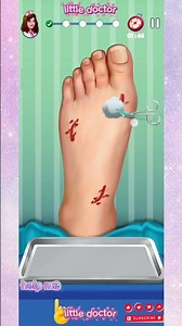 The little doctor prescribed medicine.