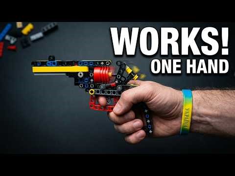 LEGO Revolver One hand RELOAD