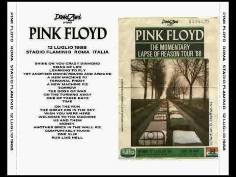 Pink Floyd Roma 12 July 1988