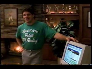 August 1995 AOL Commercial with Hurricane Peter McNeeley