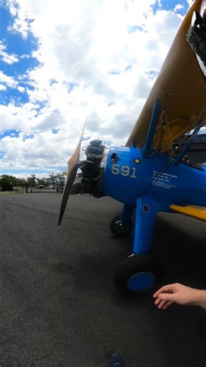 30 minute Stearman joyflight in 30 seconds. *Aerobatics optional #joyflight #ww2 #trainer #warplane #warbird #boeing #stearman #biplane #radial #pilot #pov #airplane #aviation #aerobatics #vintage #hotstart #paysairservice | Michael Newby