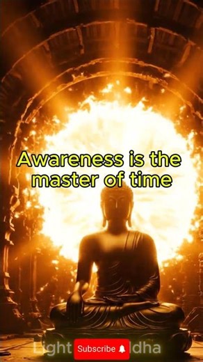 Buddha and the Clock of Impermanence – Time Rewinds into Sunrise | Light Of Buddha #buddha # #love