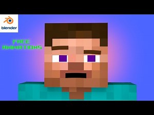 Face Animation [ Minecraft Blender Tutorial ]