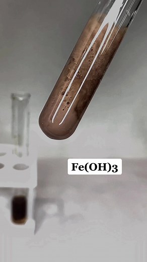 Fe2(CO3)3 hydrolysis / гидролиз карбоната железа (|||) #chemistry #study #химия #химияпросто #химияснуля #hydrolysis #гидролиз #fyp #on #CapCut