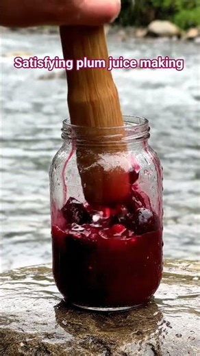 plum juice #satisfying #oddlysatisfying #relaxing #fruit #asmr #fruitasmr #plums #shorts #freshfruit