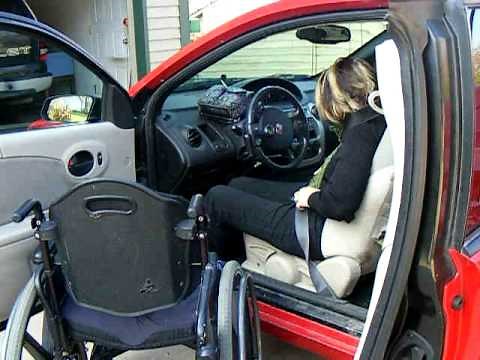 Getting into my car from my wheelchair