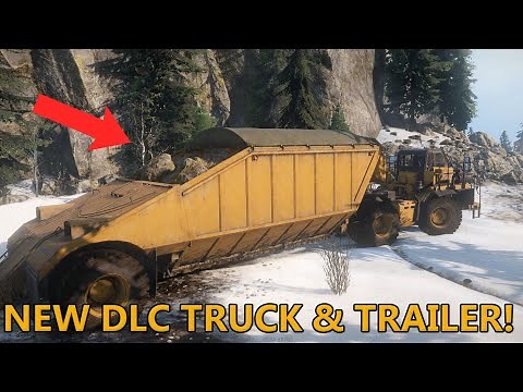 SnowRunner - NEW TRUCK & HEAVY ROCK TRAILER! (Upcoming DLC Gameplay!) (Final check mission)
