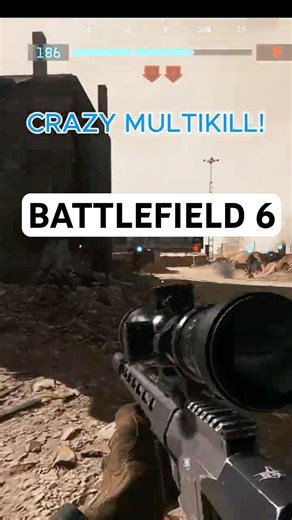 Battlefield 6 CRAZY MULTIKILL #battlefield6 #gaming #fps #sniping #gameplay #battlefield