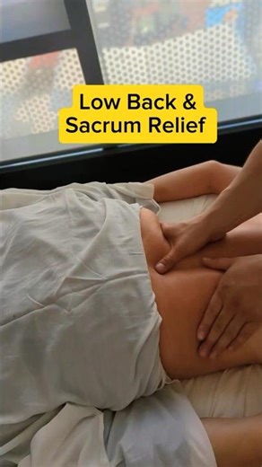 Sacrum and Low Back Massage