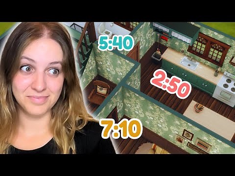 Los Sims 4 PERO cada HABITACIÓN tiene un LÍMITE de TIEMPO | Retos de Construcción Los Sims 4 | Marta