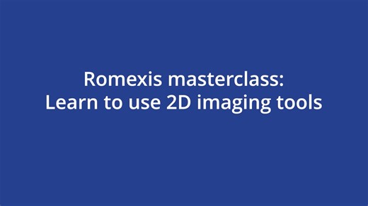 Romexis Masterclass: Learn to use 2D imaging tools