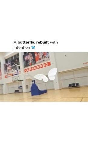 𝗔𝗜 𝗜𝗻𝗻𝗼𝘃𝗮𝘁𝗶𝗼𝗻 & 𝗡𝗲𝘄𝘀 | 𝗧𝗲𝗰𝗵𝗻𝗼𝗹𝗼𝗴𝘆 | 𝗔𝗿𝘁𝗶𝗳𝗶𝗰𝗶𝗮𝗹 𝗜𝗻𝘁𝗲𝗹𝗹𝗶𝗴𝗲𝗻𝗰𝗲 on Instagram: "You’d swear this butterfly is alive… it isn’t. 🦋🤯 A Chinese college student engineered a bionic butterfly that flies with the same delicate, erratic motion as a real insect. ✨ Why it’s wild: • Ultra-light carbon-fiber frame • Razor-thin PET film wings • High-frequency flapping for lift • Tiny motor + miniature lithium battery 👀 The result? Stable flight at an insect scale